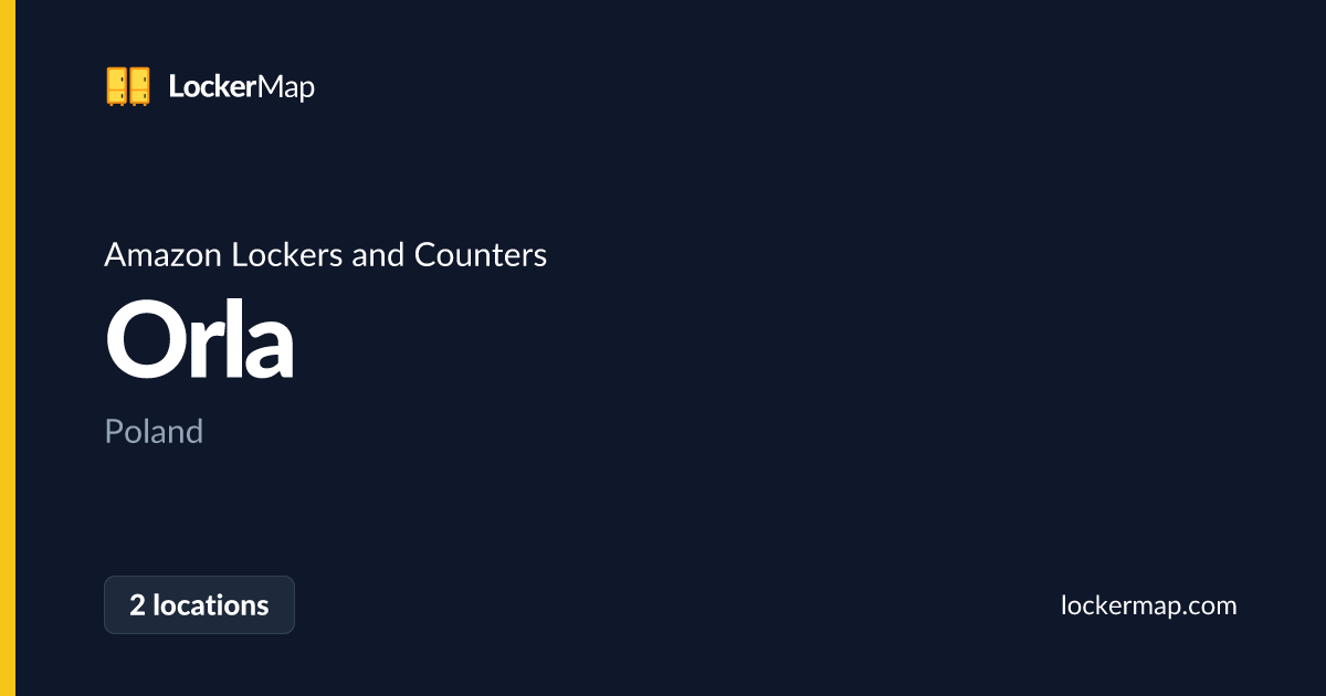 Amazon Lockers and Counters in Orla | LockerMap