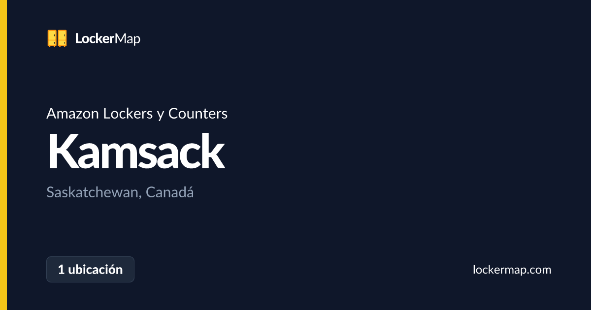 Amazon Lockers y Counters en Kamsack, Saskatchewan | LockerMap
