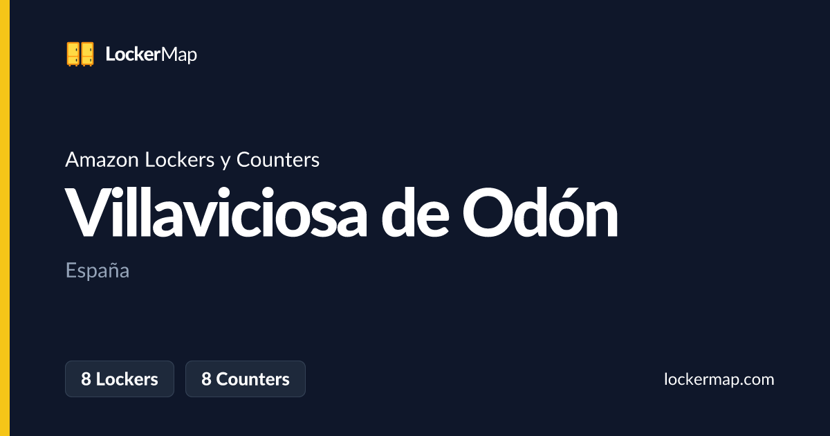 Amazon Lockers y Counters en Villaviciosa de Odón | LockerMap