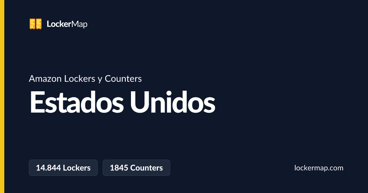 Amazon Lockers y Counters en los Estados Unidos | LockerMap