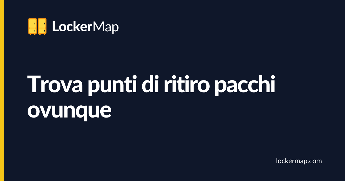 LockerMap