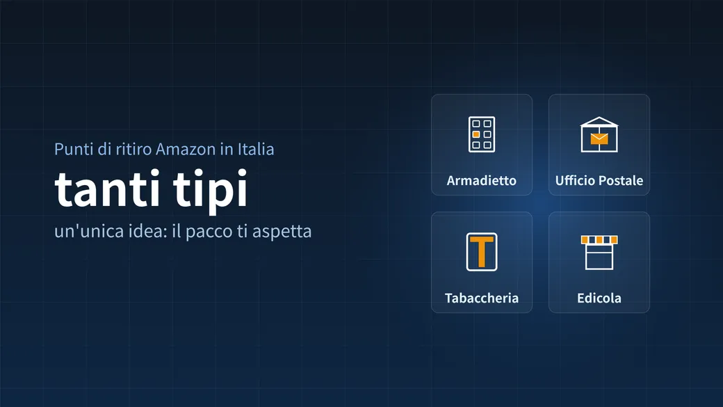 Guida ai punti di ritiro Amazon: armadietti, negozi e uffici postali