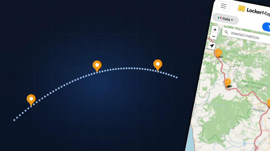 Trova gli Amazon Locker lungo il tuo percorso con LockerMap
